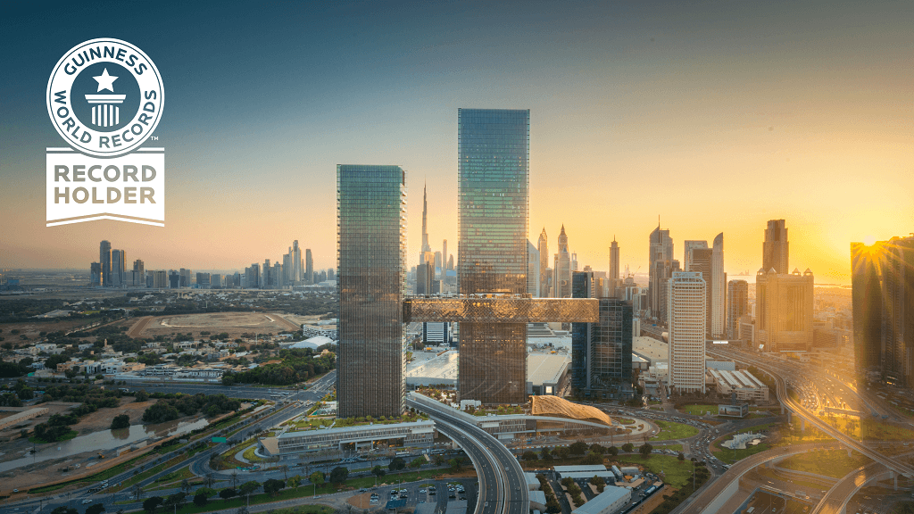 One Za’abeel achieves the Guinness World Records™ title for the ‘Longest Cantilevered Building’ in the world